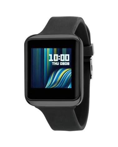 RELOJ PULSERA HOMBRE DE ACTIVIDAD CAUCHO NEGRO SPORT