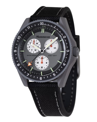 RELOJ CADETE NEGRO Y GRIS MULTIFUNCIÓN