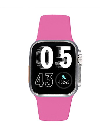 RELOJ INTELIGENTE DE ACTIVIDAD DIGITAL CORREA SILICONA ROSA