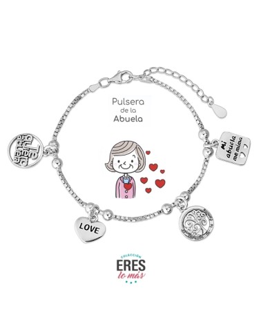 PULSERA PLATA 1ª LEY ABUELA